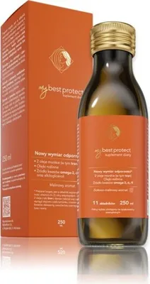 Produktbild von MyBestPharm MyBestProtect 250 ml Himbeer-Aroma