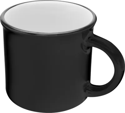 Immagine prodotto di Tazza da caffè "Bari", ceramica, 240ml PF4615 (taglia unica) (nero)