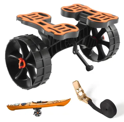 Image de Porte-kayak et porte-paddleboards pour faciliter le transport de kayaks et de paddleboards