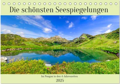 Produktbild von Die schönsten Seespiegelungen (Tischkalender 2025 DIN A5 quer), CALVENDO Monatskalender
