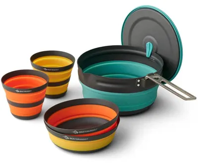 Produktbild von SEA TO SUMMIT Frontier UL Ultraleichtes Falt-Kochgeschirr-Set für 2 Personen/5-teilig