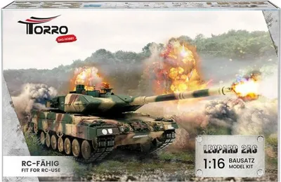 Produktbild von Torro Bausatz RC Leopard 2A6, Tank, 1:16