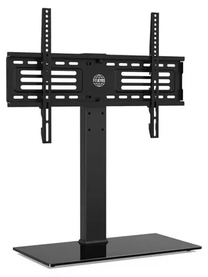 Obrázok produktu pre Stojan pod televízor, výškovo nastaviteľný, pre televízory 40-75 palcov, nosnosť do 40 kg, štandard VESA 600x400 mm