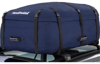 Obrázok produktu pre HANDIWORLD HandiHoldall Kapacita 330 litrov - Mäkký strešný box - Skladací - Odolný voči poveternostným vplyvom - Modrý