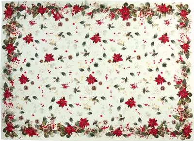 Produktbild von Sander - Weihnachten - Tischdecke - Tara, - Poinsettia,- 130 x 170cm, 100% Baumwolle