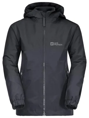 Productafbeelding van Jack Wolfskin jongensjas Iceland 3in1, kleur: phantom, maat: 92 EU
