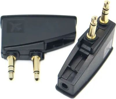 Produktbild von Flugzeug Audio Adapter für Bose QC35 QC25 QC20 QC15 QC3 QC2 Kopfhörer Adaptor