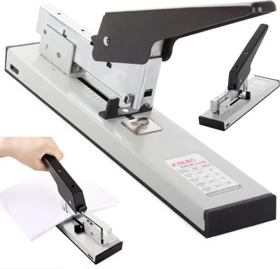 Produktbild von Grosser Bürohefter 100 Blätter Robustes Metall