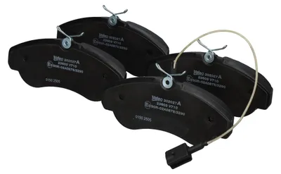 Image de Jeu de plaquettes de frein pour disques avant 19,5 mm VALEO, notamment pour FIAT DUCATO