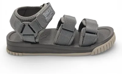 Zdjęcie produktu dla SHAKA NEO BUNGY Sandały damskie tekstylne szare EX167 - Rozmiar: 38