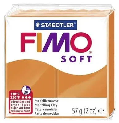 Zdjęcie produktu dla 6x FIMO hobby 8020-42 Mod.masse Fimo soft mandarine