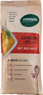 Produktbild von Gemüsebrühe - Hefe glutenfrei Nachfüllbeutel 500g