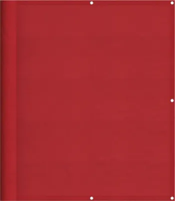 Image de Paravent de balcon rouge 120 x 800 cm 100 % polyester Oxford