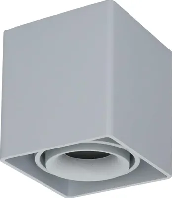 Produktbild von hoftronic LED Aufbaustrahler 5W GU10 Dimmbar Schwenkbar Grau IP20
