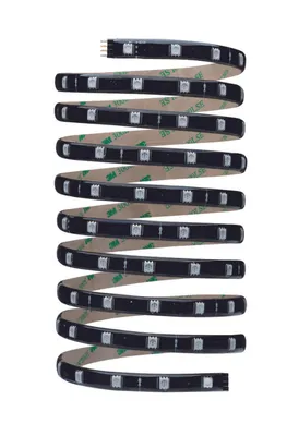 Produktbild von Paulmann LED Strip Streifen YourLED 3m Schwarz 28,8W 450lm 12V RGB selbstklebend kürzbar