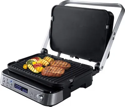 Zdjęcie produktu dla Elektryczny stołowy grill kontaktowy Orava Grillchef 3 73800