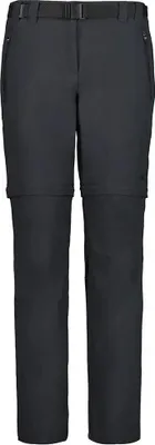 Productafbeelding van CMP damesbroek, lange broek met afneembare pijpen, model U423, kleur antraciet, maat 21