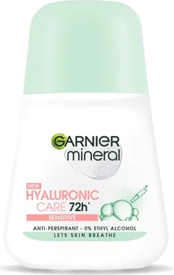 Immagine prodotto di Garnier Mineral Roll-on 72H Trattamento Ialuronico - Sensitive 50ml