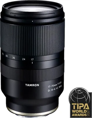 Produktbild von Tamron 17-70mm F/2.8 Di III-A VC RXD, Weitwinkel-Zoomobjektiv, 16/12, 17 - 70 mm, Sony E, Autofokus