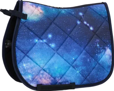 Image de Chabraque Horse Guard Dressage Poney Galaxy Ciel étoilé navy, Taille du cheval:Poney