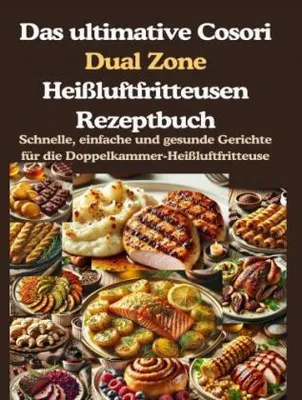 Image de Das ultimative Cosori Dual Zone Heißluftfritteusen Rezeptbuch