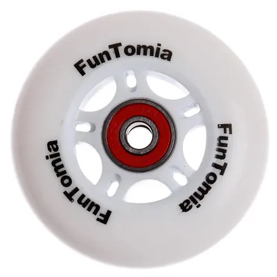 Produktbild von FunTomia 2X Rollen für Waveboard inkl. Mach1® Kugellager/Rollen Ersatzrollen - 1939