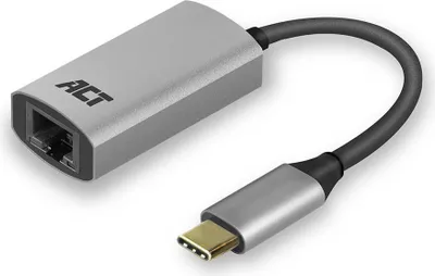 Immagine prodotto di ACT AC7080 Adattatore da USB-C 3.2 Gen1 a RJ45 Gigabit Ethernet