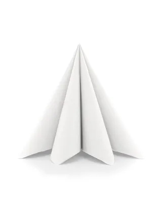 Produktbild von MANK Serviette in Weiß aus Linclass® Premium 40 x 40 cm, 50 Stück