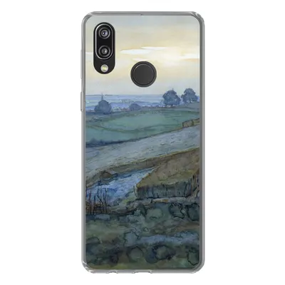 Produktbild von MuchoWow® Handyhülle Schutzhülle Hülle für Huawei P20 Lite (2020) Landschaft bei Arnheim - Piet Mondrian Silikon Softcase Handy Hülle - Kartenhalter