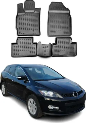 Produktbild von 2006-2014 Mazda CX-7 Fußmatten TPE Schwarz 4 tlg