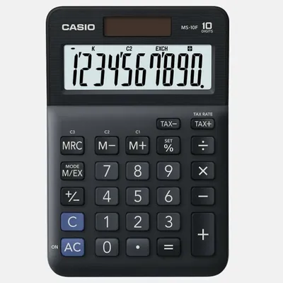 Produktbild von CASIO MS-10F Tischrechner schwarz