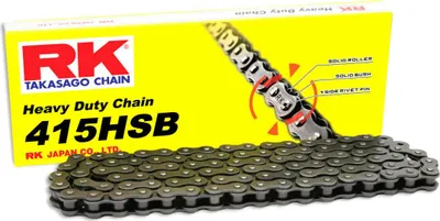 Immagine prodotto di Catena RK HSB aperta 110 maglie 415 grigia con clip chiusura