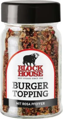 Produktbild von BLOCK HOUSE Burger Topping, 40g Glas