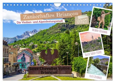 Produktbild von Zauberhaftes Briançon (Wandkalender 2027 DIN A4 quer), CALVENDO Monatskalender