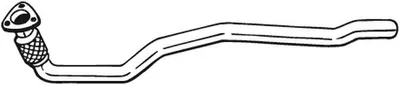 Produktbild von BOSAL Abgasrohr Auspuffrohr für AUDI A4 Avant (8K5, B8) 800-119