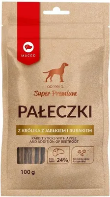 Immagine prodotto di Snack per cani Maced rabbit 100 g