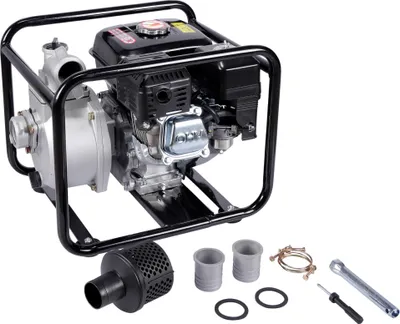 Produktbild von Wasserpumpe 36000l/h Benzin Gartenpumpe Brunnenpumpe Saugpumpe Um- & Auspumpen