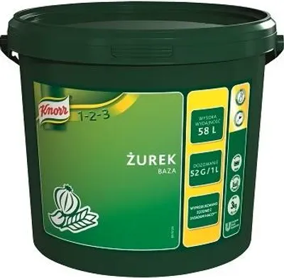 Produktbild von Knorr Żurek Tradycyjny z Przyprawami 1,4 kg