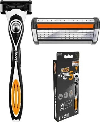 Obrázok produktu pre Systém FLEX5 HYBRID BL1+2 čepele BIC
