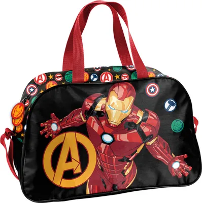 Produktbild von Sporttasche Trainingstasche Schwimmbadtasche leicht und bequem Jungen Mädchen Motiv AVENGERS Paso