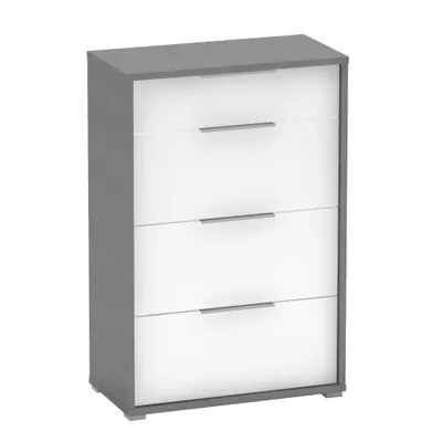 Obrázek produktu pro MOB, Komoda - Hamila NEW TYP 22 (grafit + bílá)