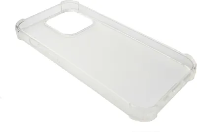 Produktbild von Schutzhülle aus Silikon in Weiß Transparent Hülle für iPhone 13 Pro