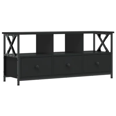 Immagine prodotto di Mobile TV nero 102x33x45 cm in legno e ferro