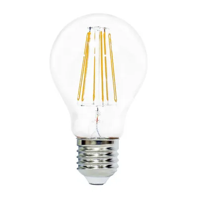 Produktbild von LightMe LED Filament Leuchtmittel Birnenform A60 8W = 75W E27 klar 1055lm warmweiß 2700K