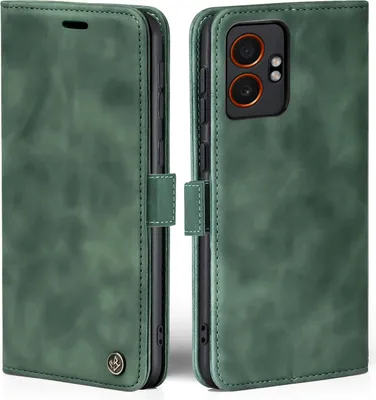 Produktbild von Handy Hülle für Samsung Galaxy Xcover7 Pro Klapphülle Bookcase Flip Cover Handy Tasche Etui Farbe: Grün