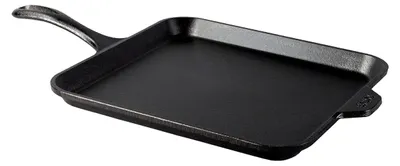 Produktbild von Quadratische Gusseisen-Grillplatte, 27,9 cm