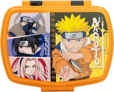 Produktbild von Naruto Kinder Brotdose – Lunchbox Pausenbox Schulbrotbox