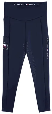 Produktbild von Tommy Hilfiger Equestrian Damen Reitleggings Delaware Highwaist desert sky , Größe:L