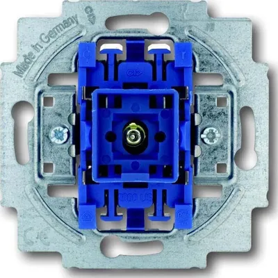 A close-up view of a light switch component.