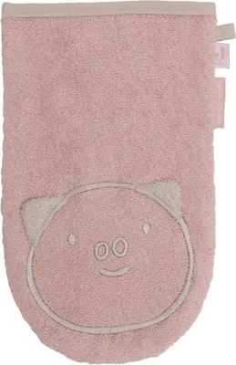 Produktbild von Jollein-Waschlappen Frottee - Grunty-Rosa